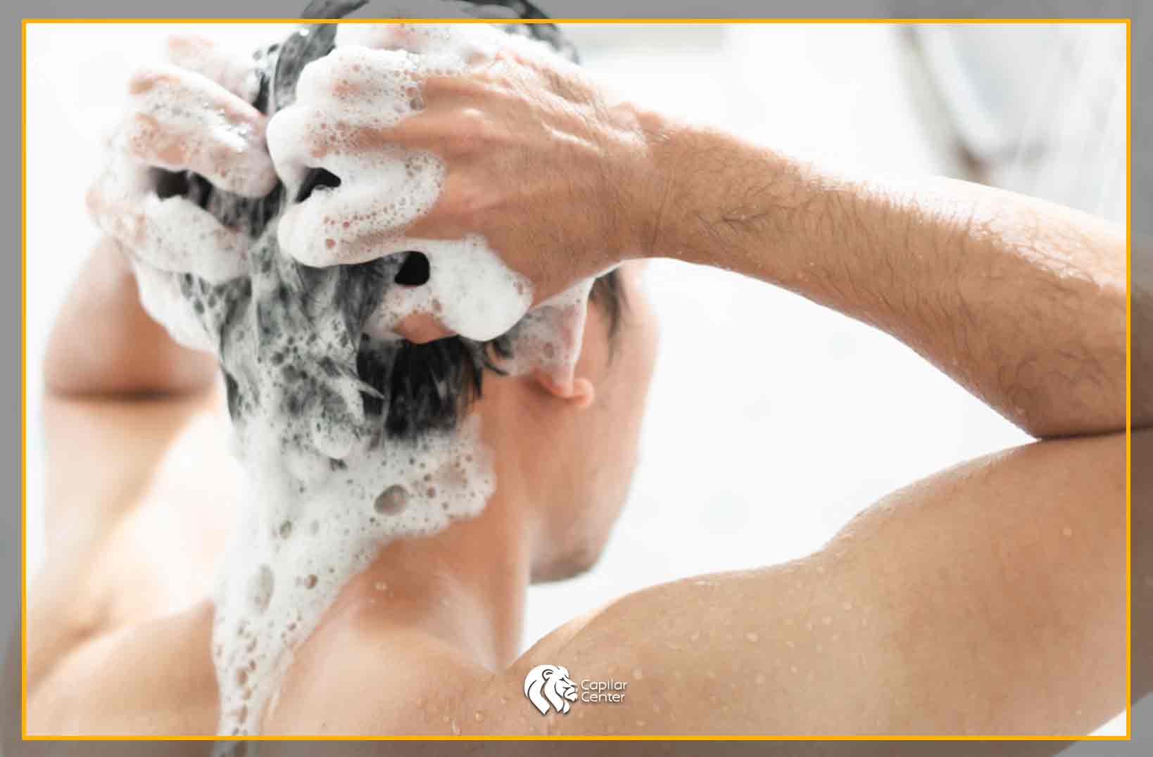 Lava el cabello adecuadamente